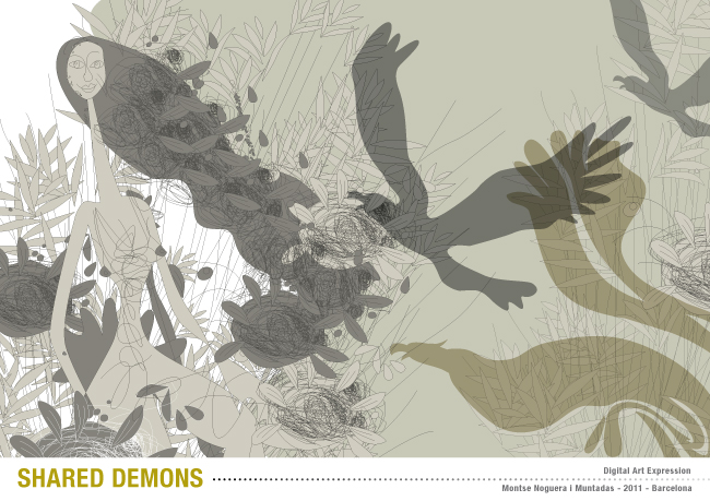 Forest women illustrated by Montse Noguera